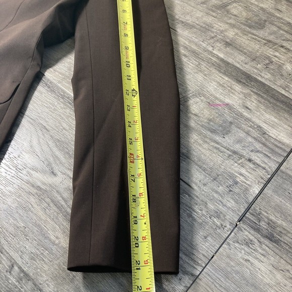 Ann Taylor Long Sleeve Single-Button Blazer - Chocolate Brown - Size 6P Petite - Picture 12 of 12